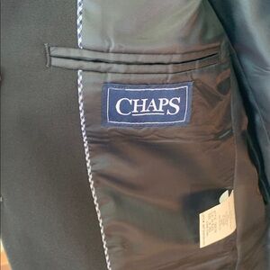 Chaps Classic Black Suit Jacket